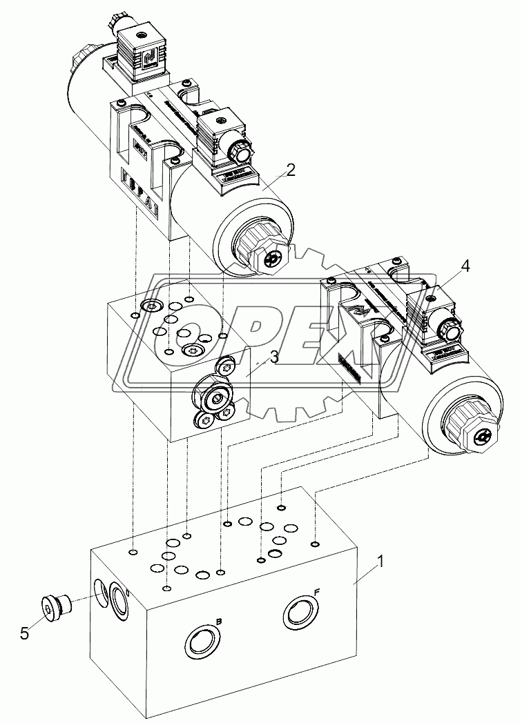 STEERING CONTROL VALVE BLOCK