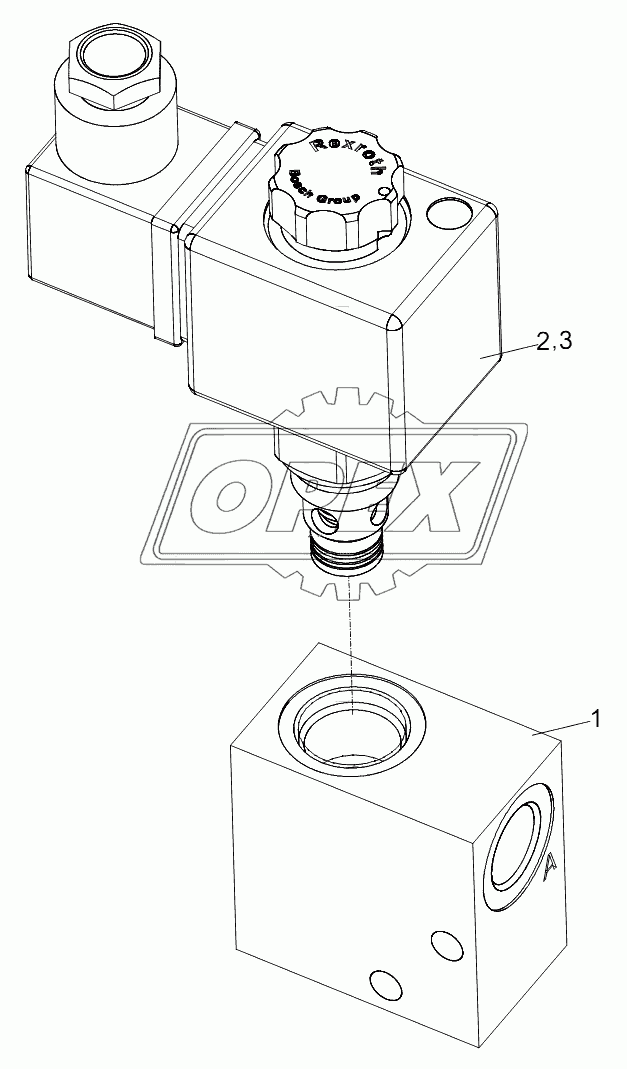 LOCKING SOLENOID VALVE