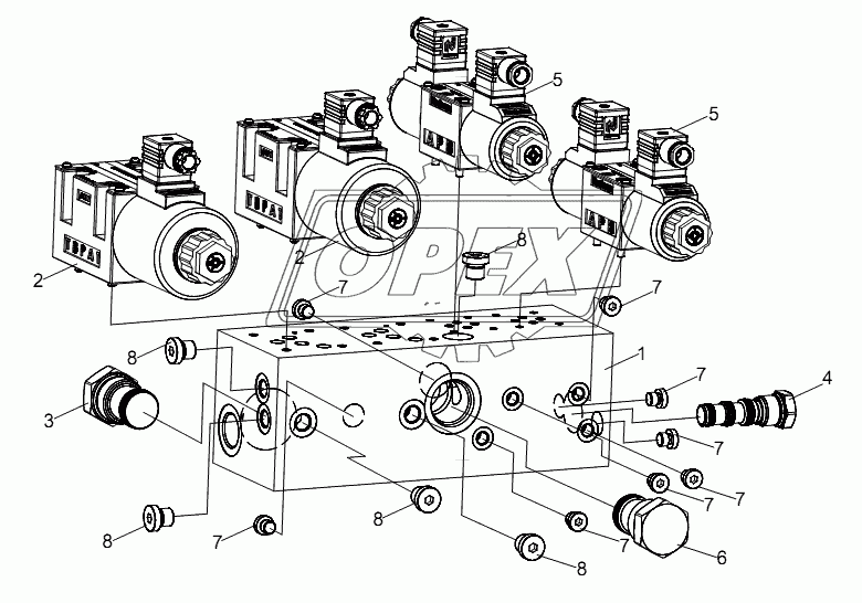 SOLENOID VALVE BLOCK