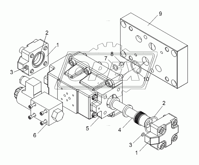 ELECTRO-HYDRAULIC DIRECTIONAL CONTROL VALVE