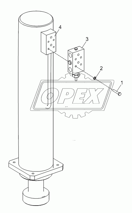 COUNTERWEIGHT BALANCE VALVE INSTALLATION