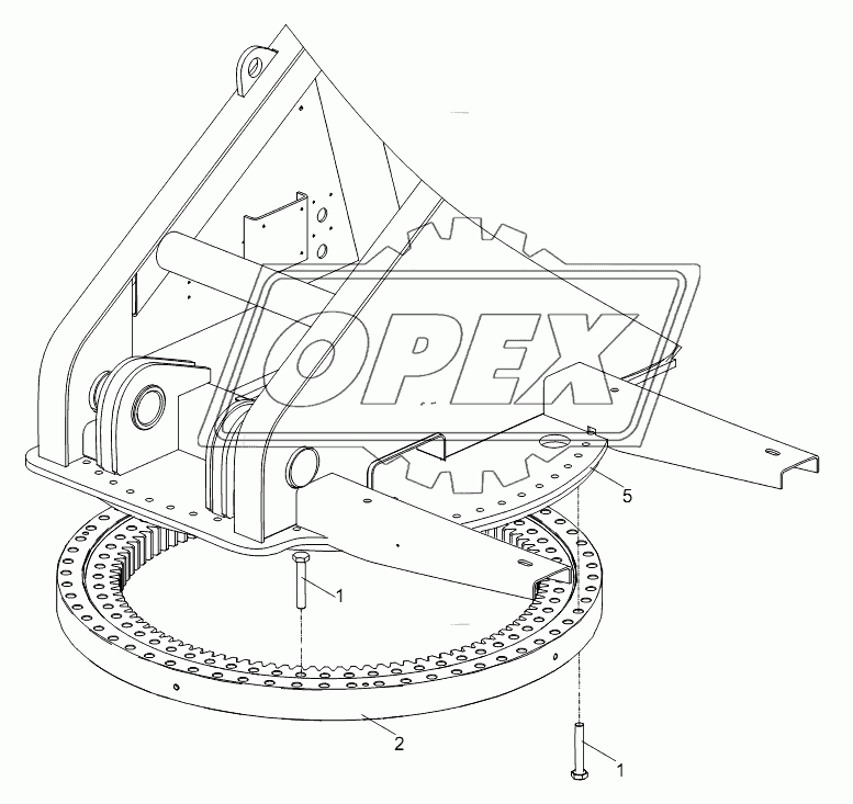 SWING BEARING INSTALLATION