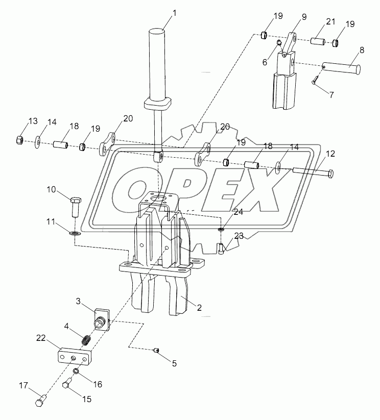 SWING LOCKING DEVICE