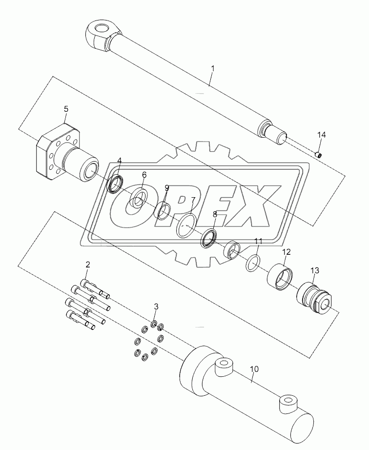SWING LOCKOUT CYLINDER