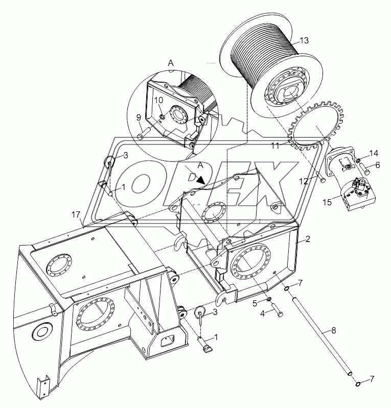 AUXILIARY WINCH