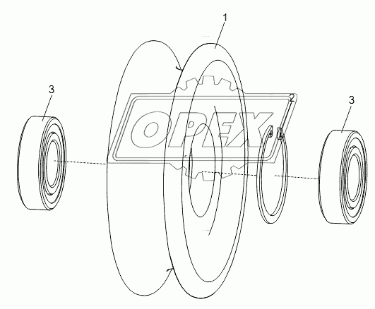 PULLEY ASSY 5