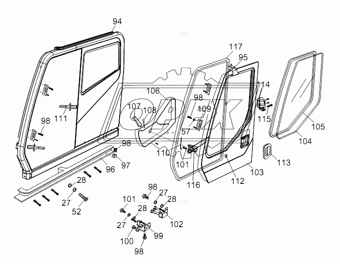 DOOR ASSY
