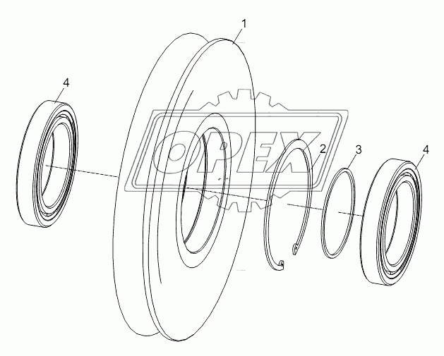 PULLEY ASSY 6