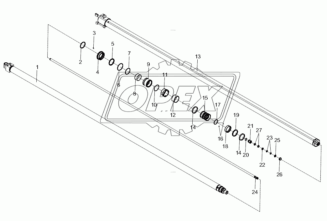 TELESCOPING CYLINDER I