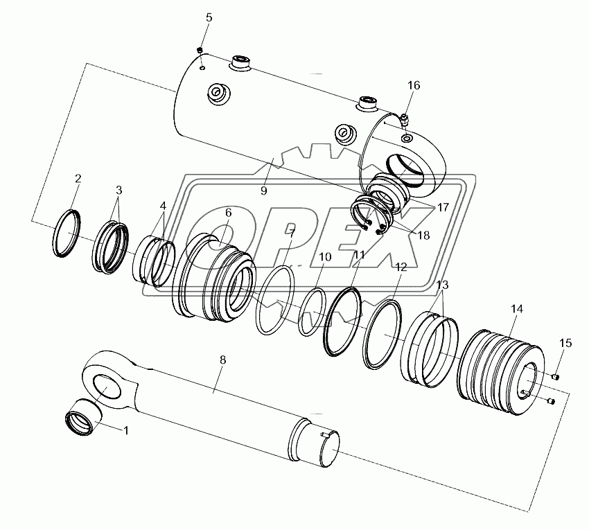 SUSPENSION CYLINDER