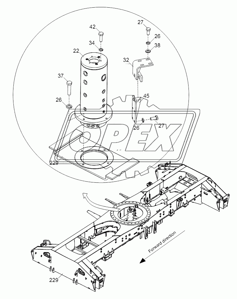 CENTRE REVOLVING JOINT INSTALLATION D00755704810200001Y
