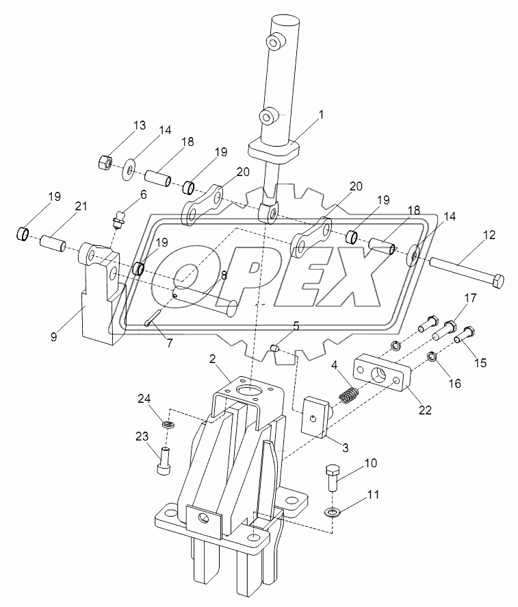 SWING LOCK DEVICE D00755705900000000Y