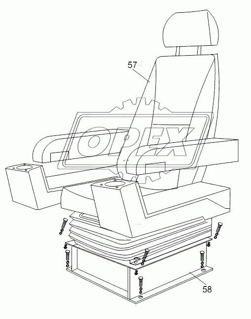 DRIVER'S CAB (SEAT) D1130000414_100037Y