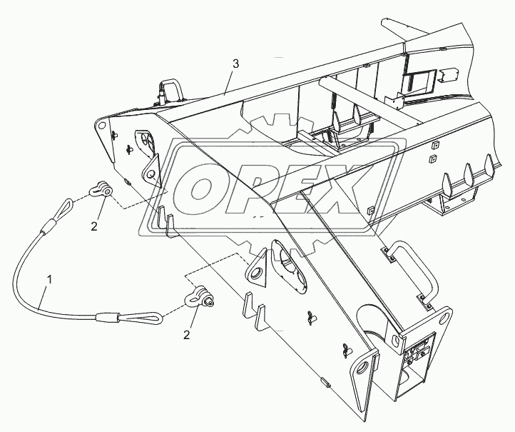 SECURING DEVICE FOR HOOK D00755914300000000Y