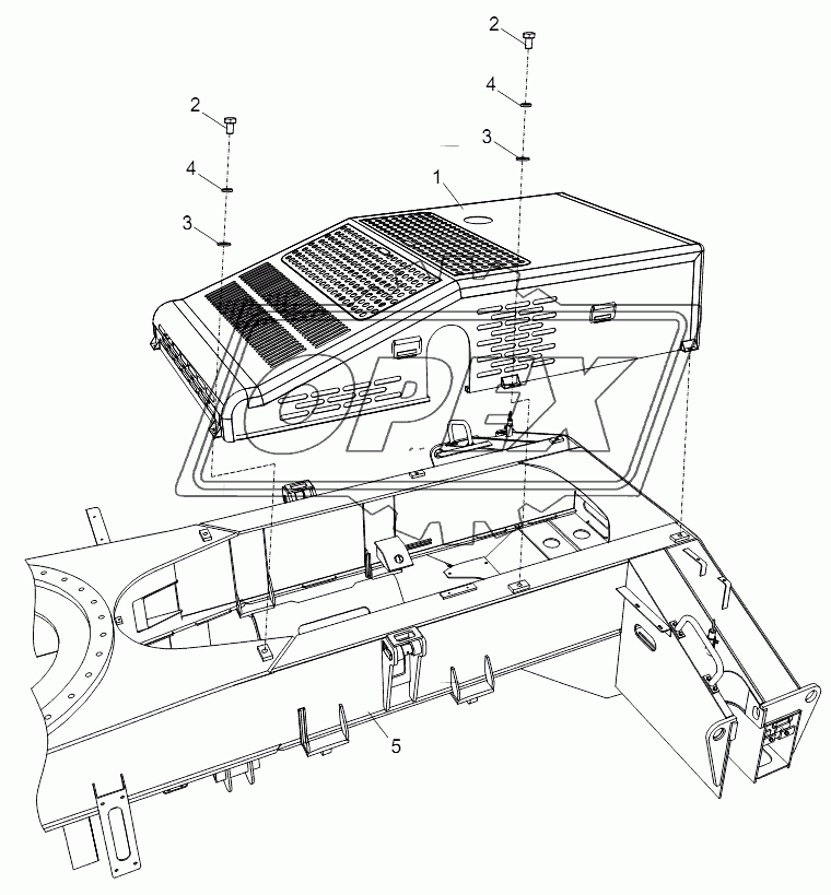ENGINE HOUSING AND ITS INSTALLATION D00757705100000002Y