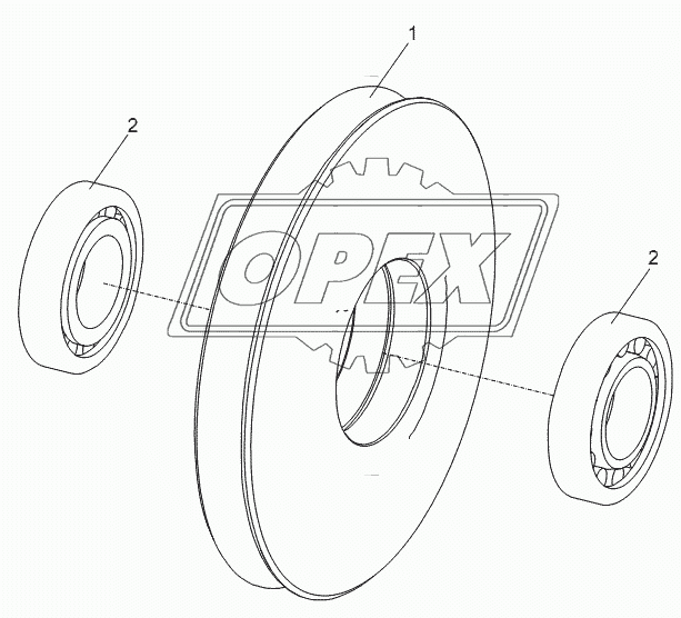 PULLEY ASSY D00755908600400000Y