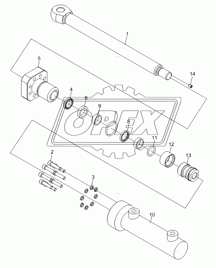 SWING LOCKOUT CYLINDER D00755708401000000_6400Y