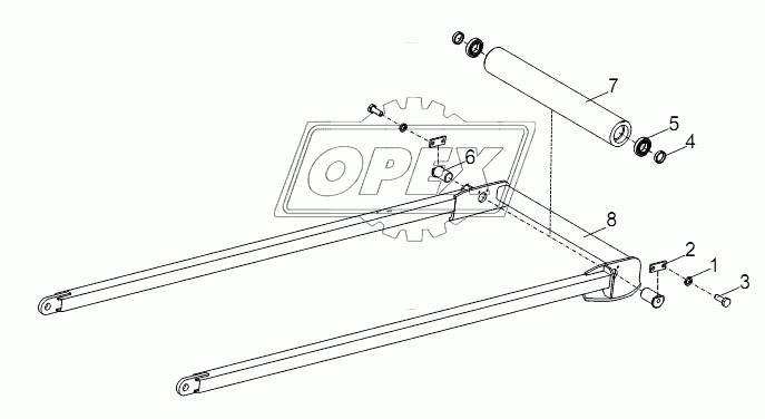 ROPE GUIDE ASSY D00755900100600000Y