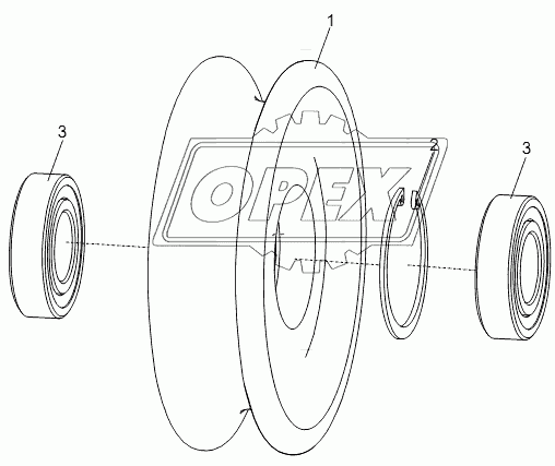 PULLEY ASSY D00755900202000000Y