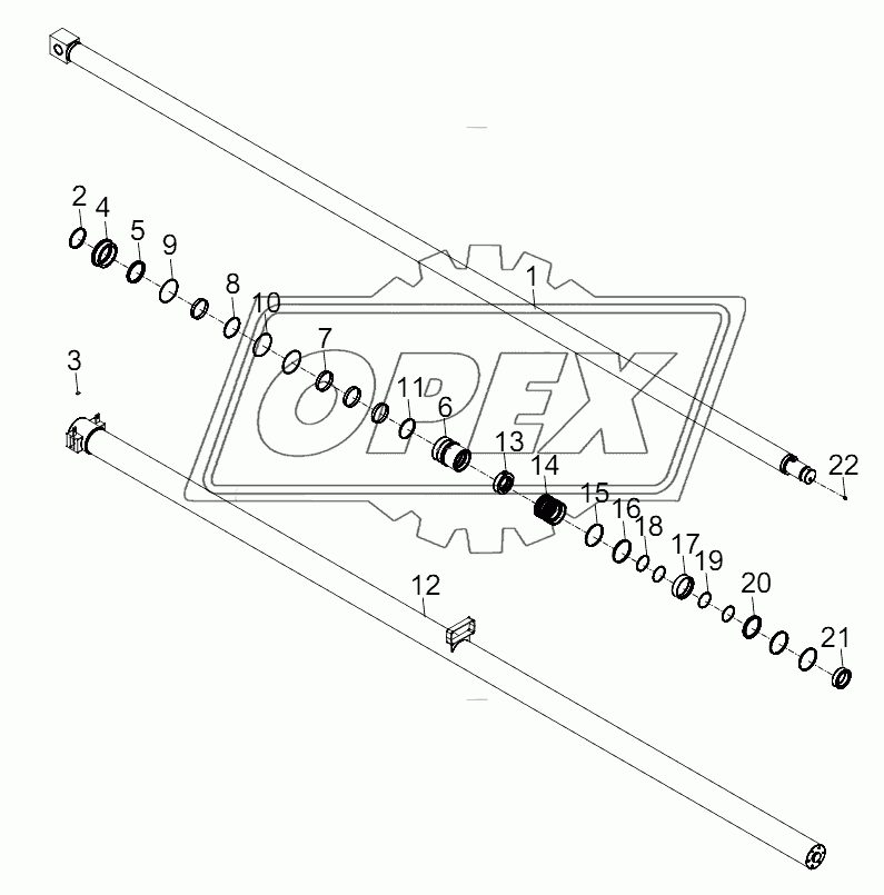 TELESCOPING CYLINDER D00755918400100000_6400Y