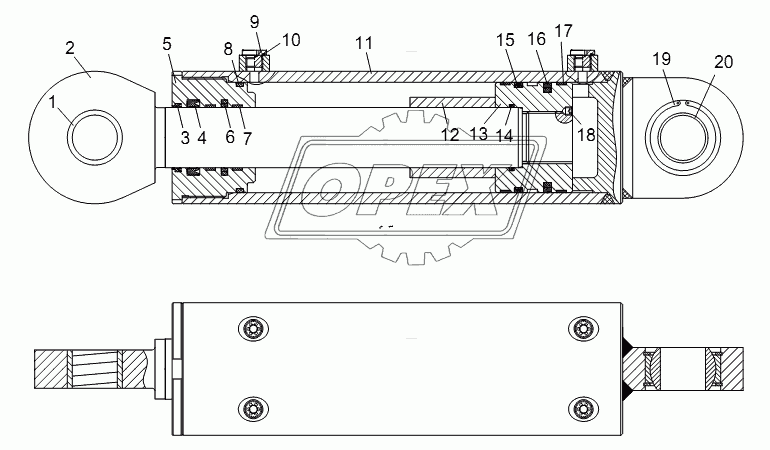 SUSPENSION CYLINDER D00757918401100000_6400Y