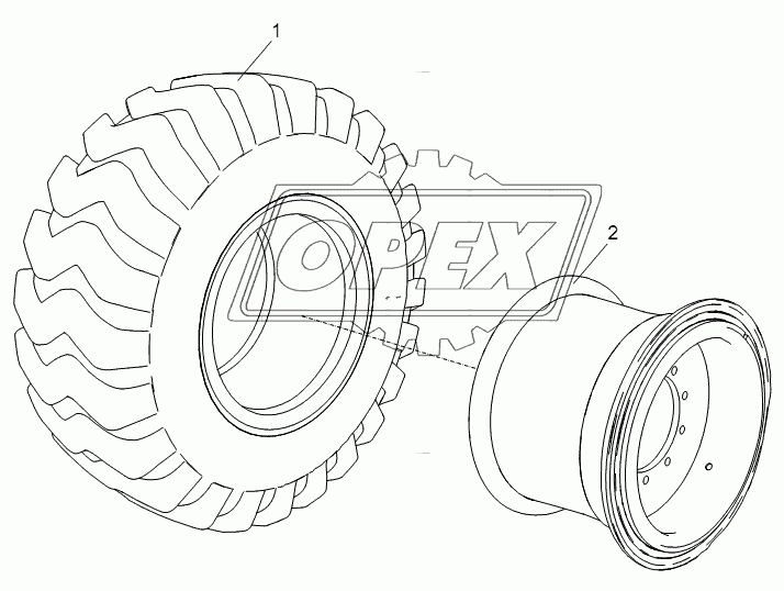 WHEEL ASSY D00757913100000000Y