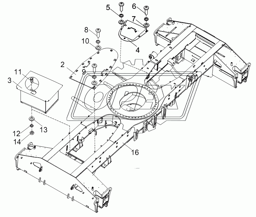TOOLBOX AND PLATFORM ASSY D00757919410000002Y