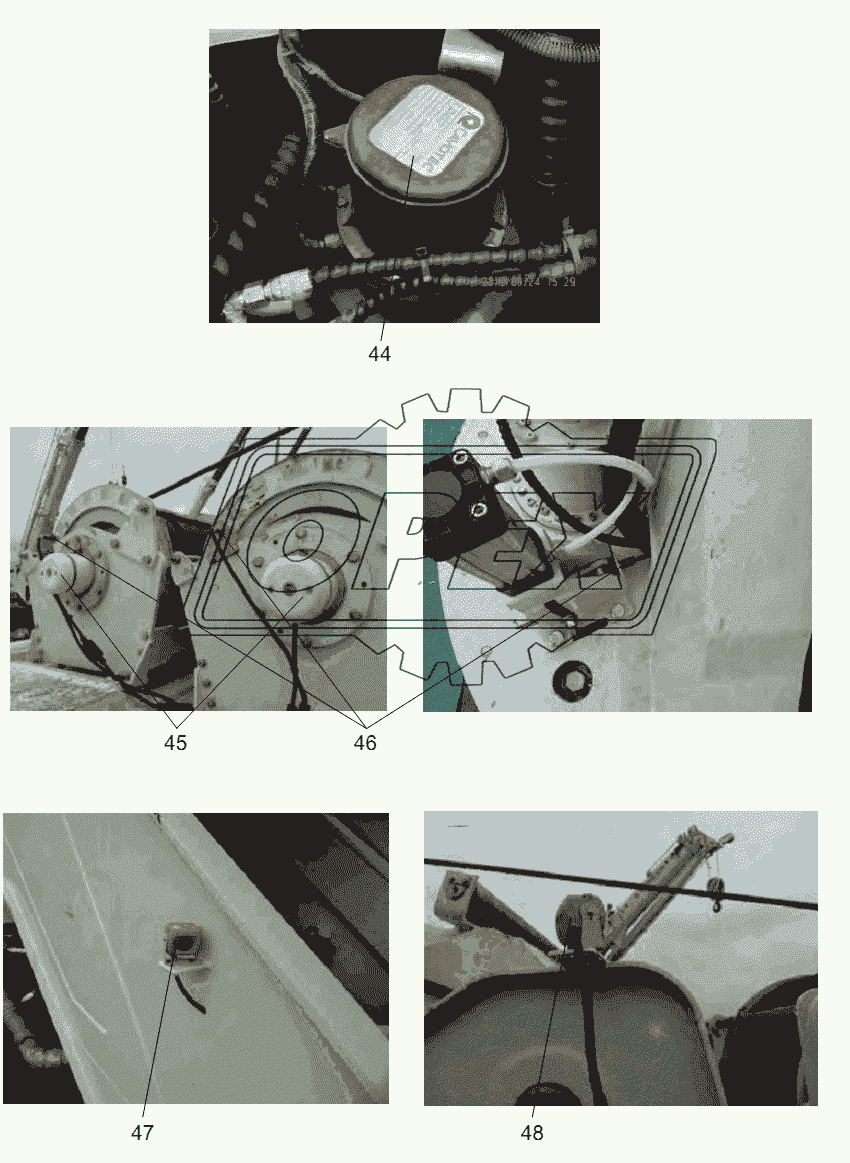 ELECTRICAL SYSTEM (GREER) (SLEWING TABLE ELECTRICS) D00755916210000001Y