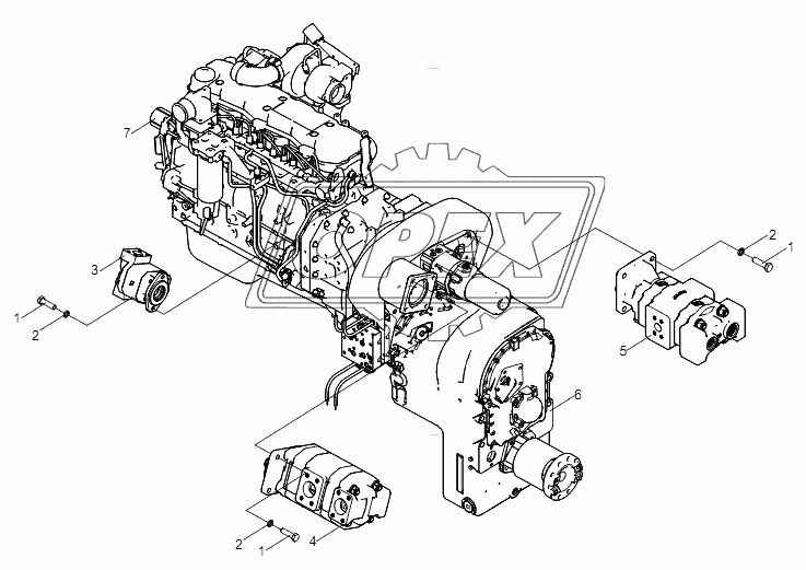 OIL PUMP DRIVE DEVICE D00755913910000000Y