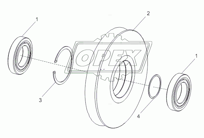 PULLEY ASSY D00633230000000044Y