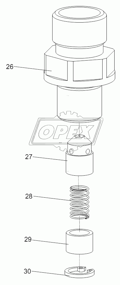 DAMPER VALVE D1010300495_6500Y