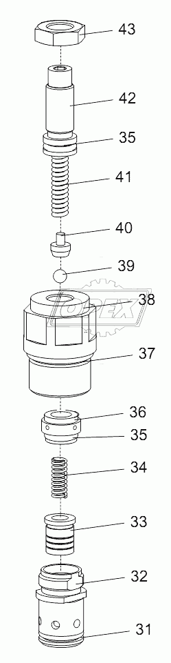 RELIEF VALVE D1010300495_6500Y