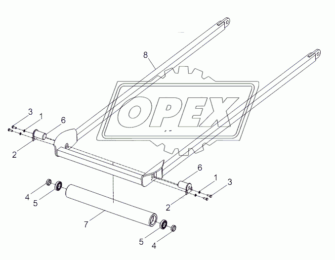 ROPE GUIDE ASSY D00631200100200000Y