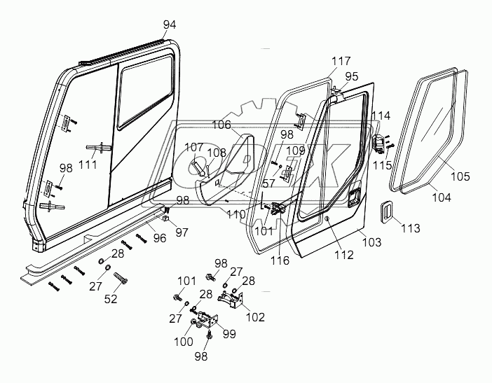 DOOR ASSY D1130000414_100037Y