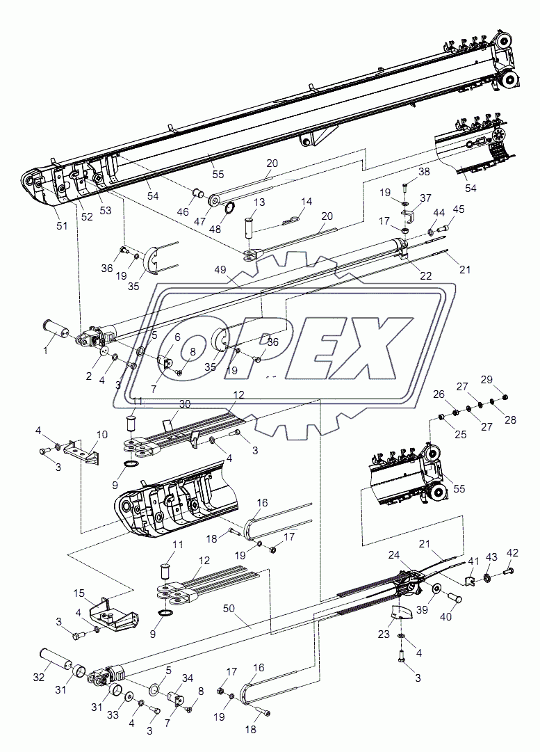 TELESCOPING SYSTEM D00631171810000000Y