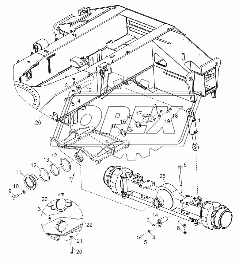 REAR SUSPENSION D00757913300000000Y