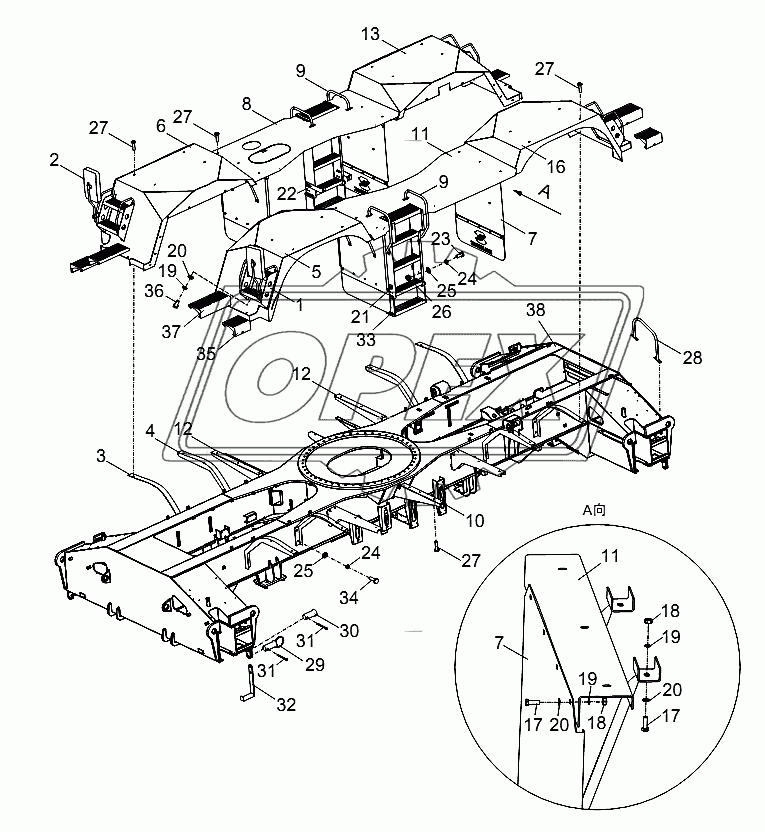 WHEEL HOUSING AND ITS INSTALLATION D00757915210000003Y