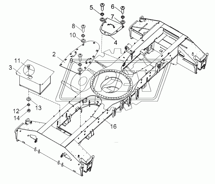 TOOLBOX AND PLATFORM ASSY D00757919410000002Y