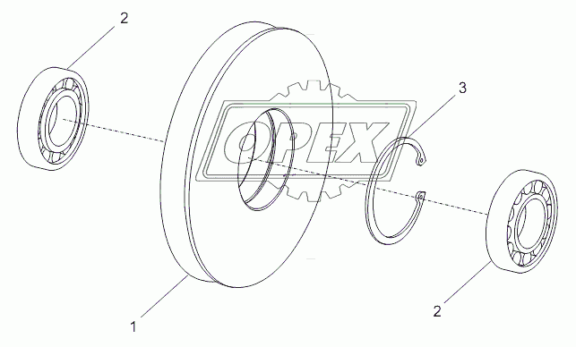 PULLEY ASSY D00633230000000061Y