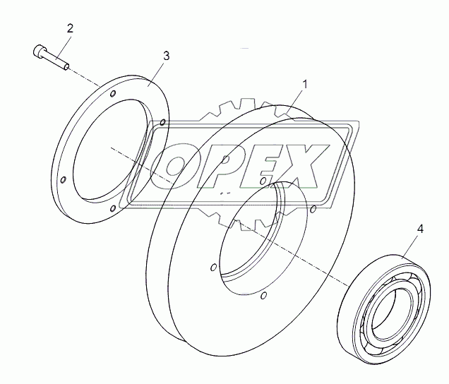 PULLEY ASSY D00631208800400000Y