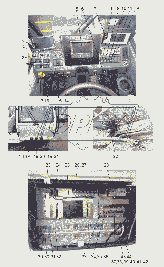 OPERATORS CAB ELECTRICS D00755916260000001Y