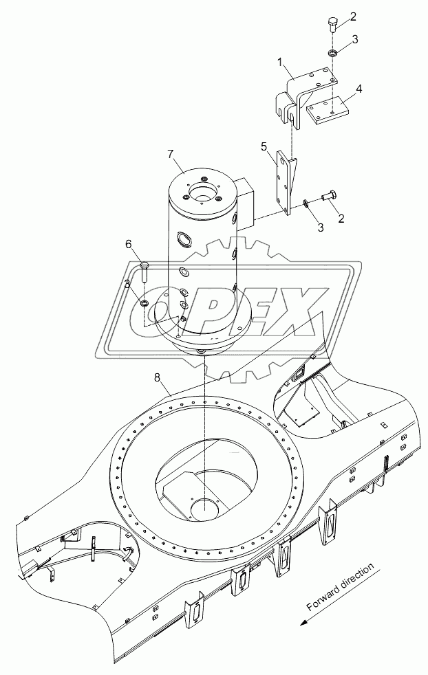 CENTRE REVOLVING JOINT INSTALLATION D00755914800200000Y