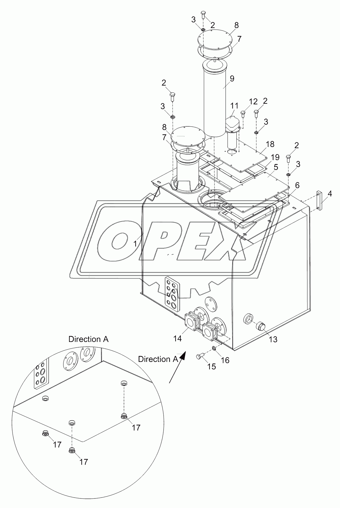 HYDRAULIC OIL TANK