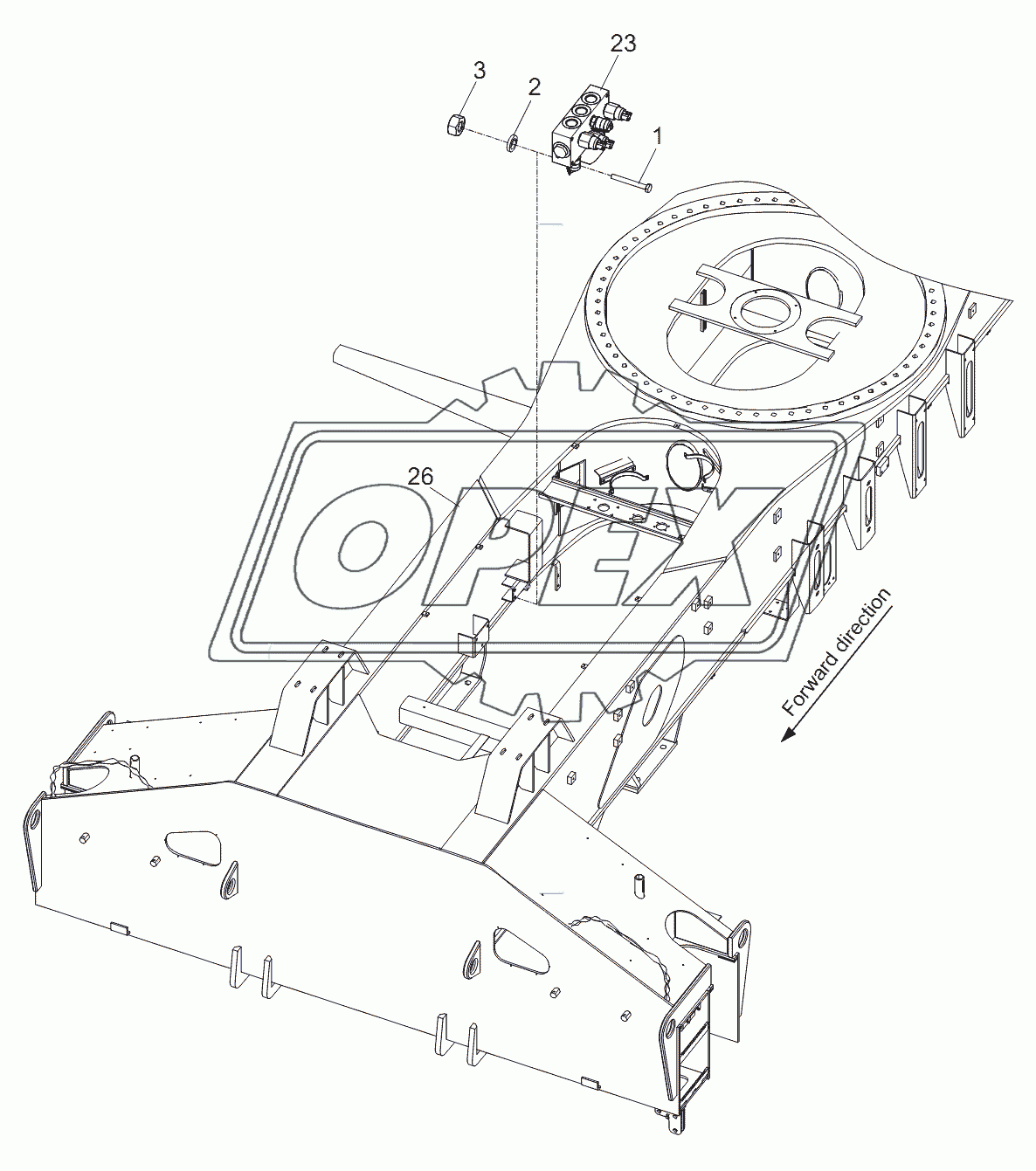 BRAKE VALVE ASSY INSTALLATION