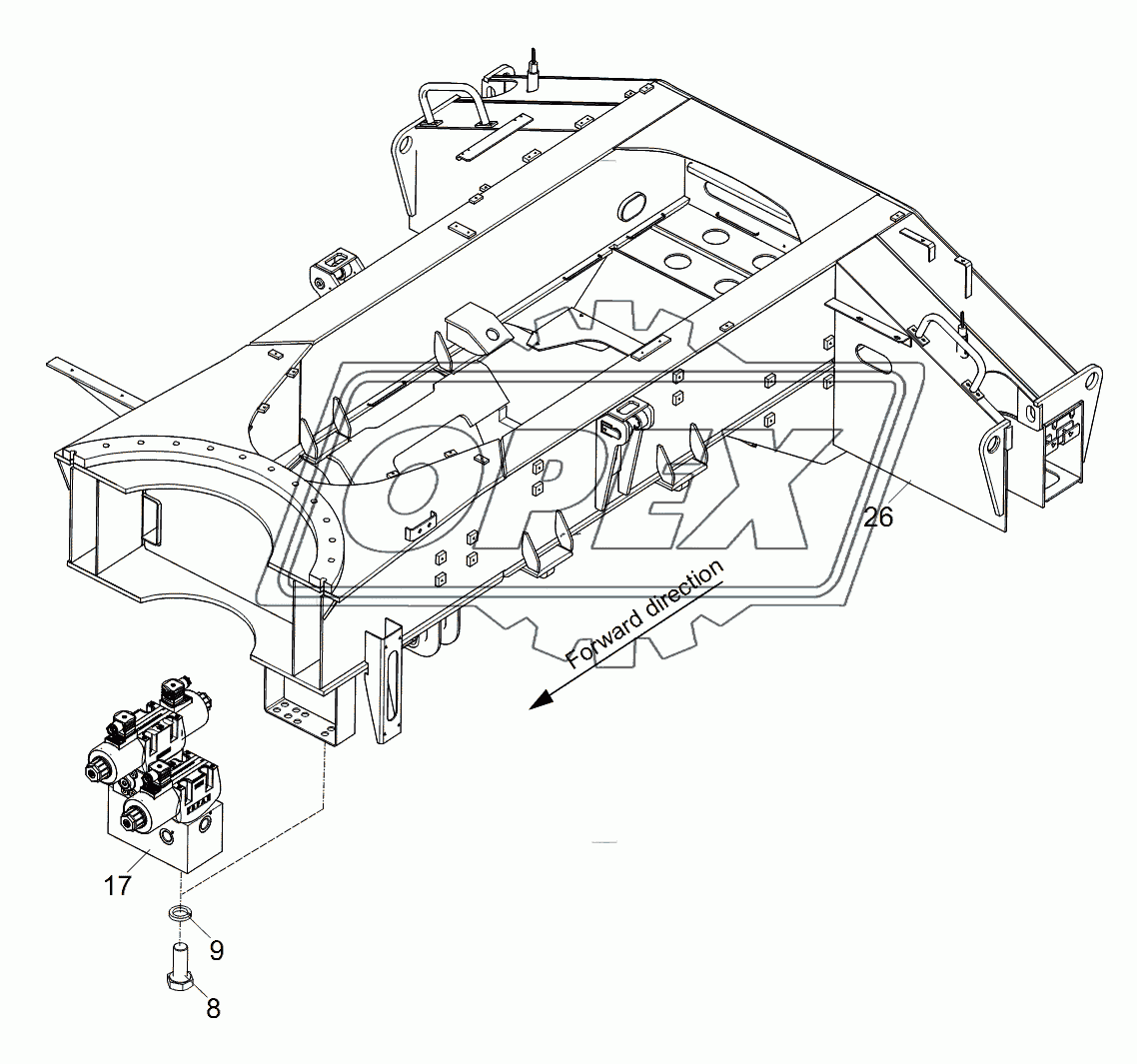 STEERING CONTROL VALVE BLOCK INSTALLATION