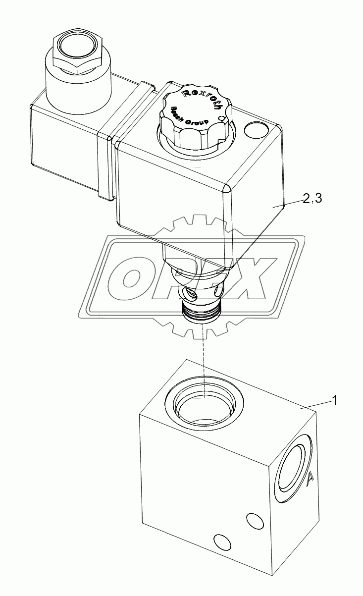 LOCKING SOLENOID VALVE