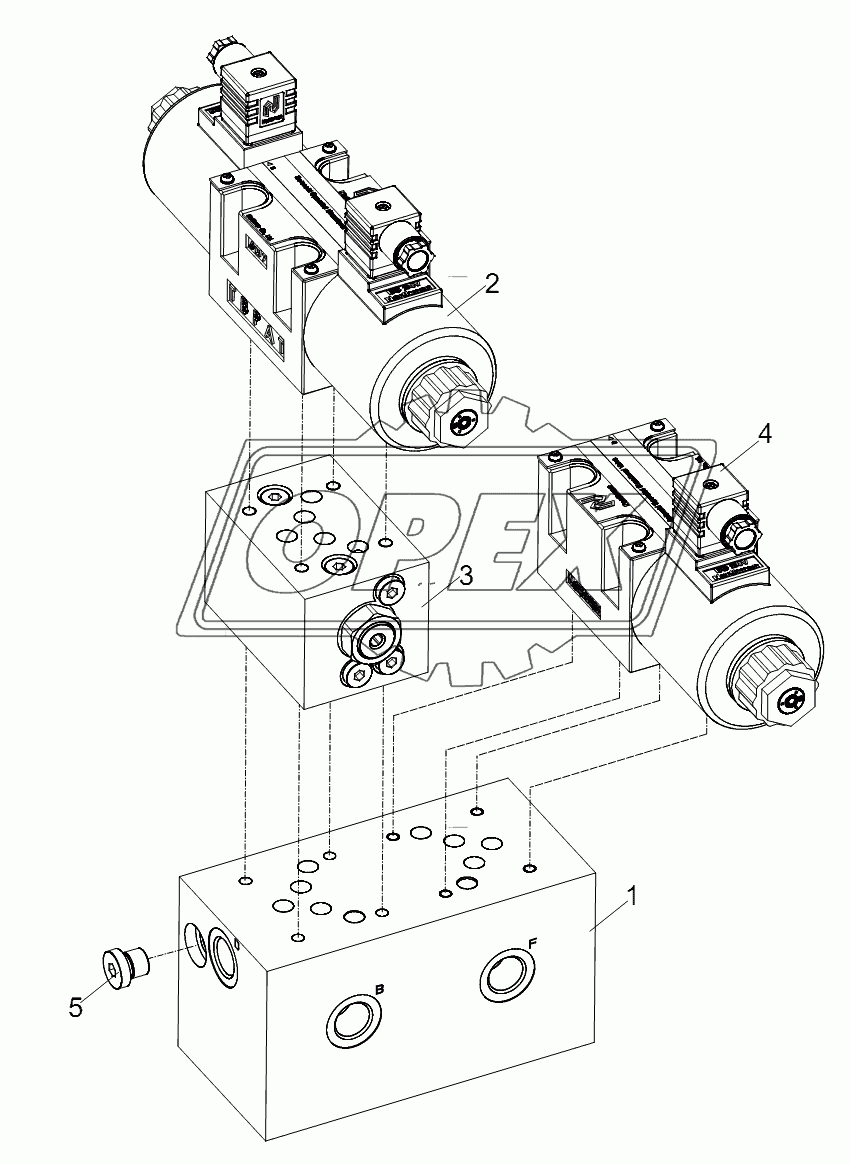 STEERING CONTROL VALVE BLOCK