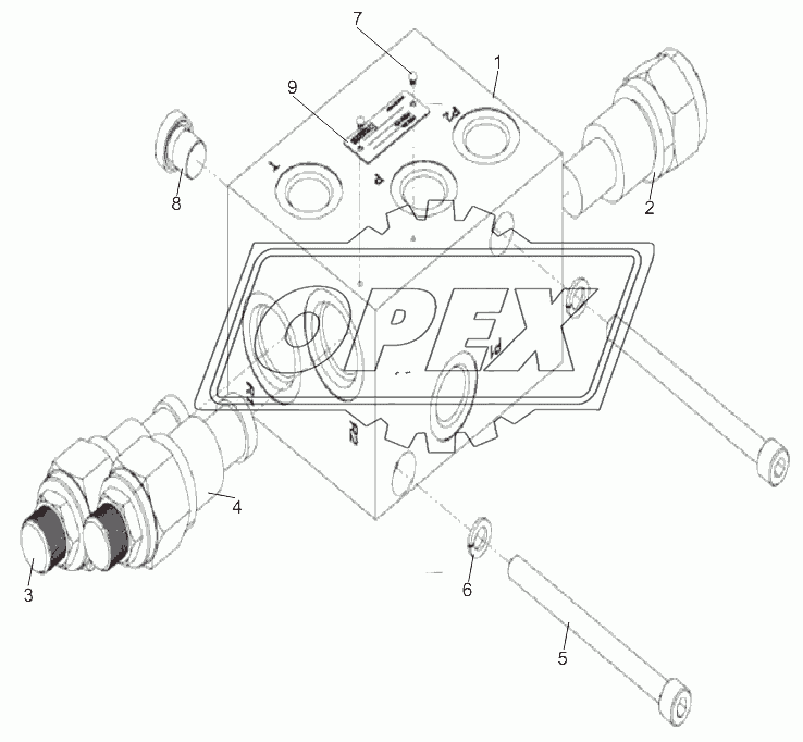 RELIEF CONTROL VALVE BLOCK