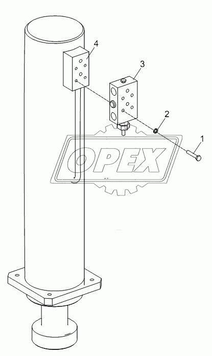 COUNTERWEIGHT BALANCE VALVE INSTALLATION