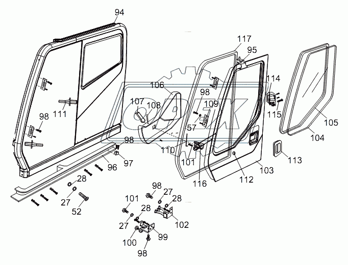 DOOR ASSY